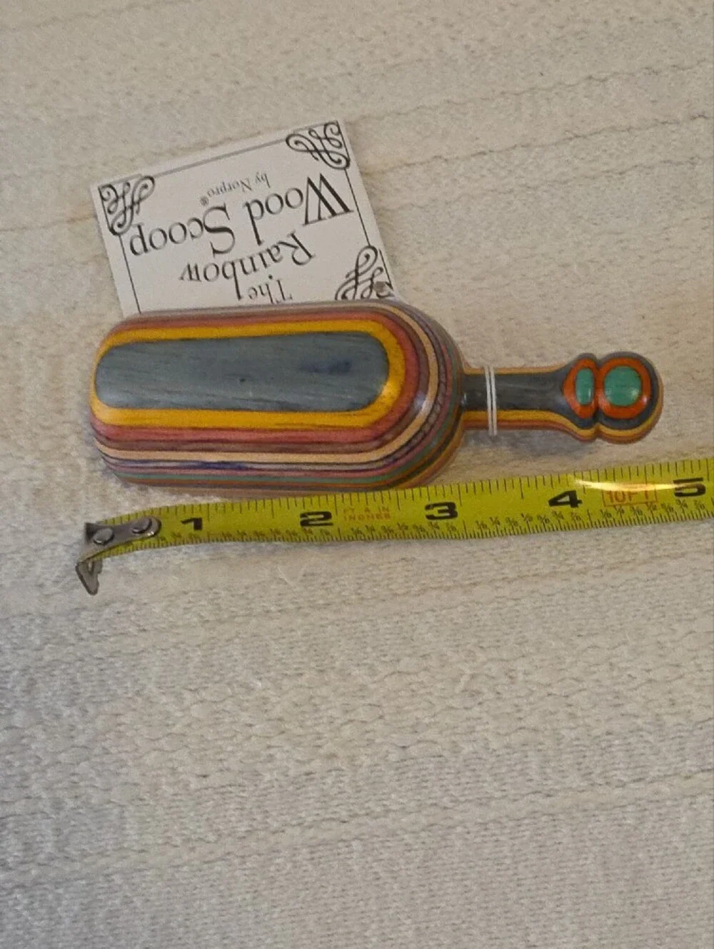 The Rainbow Wood Scoop By Norpro